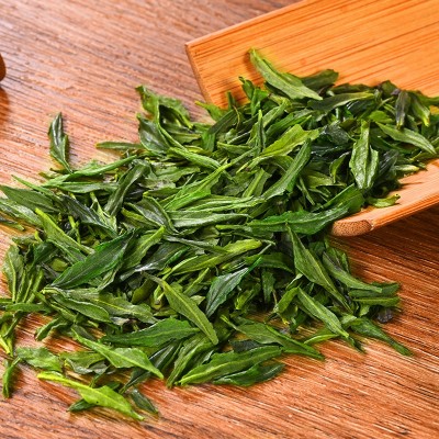 雀舌茶片2024新茶明前茶春茶湄潭翠芽贵州高山云雾雀舌碎茶片批发图3