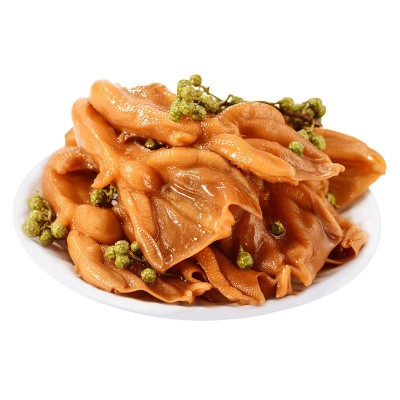 阿卜无骨鸭掌500g去骨鸭爪即食卤味小零食真空小包装武汉脱骨鸭掌图5