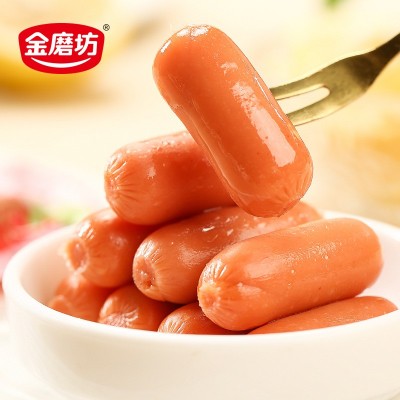 金磨坊好心肠即食肉类香辣熟食香肠烤肠超市便利店批发袋装香肠图2