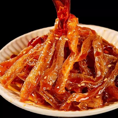 亲零嘴魔芋干批发香辣魔芋15g长沙特产素肉即食解馋零食休闲小吃图3