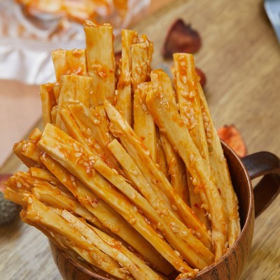 蒙皓缘香辣牛板筋卤味牛板筋烧烤味批发冷吃小菜牛板筋自拌图4
