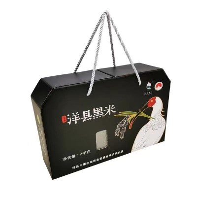 新米洋县黑米五谷杂粮陕西洋县特产粗粮黑大米血糯米2.kg图2