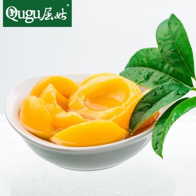 屈姑水果罐头-黄桃罐头-橘子罐头整箱批发工厂直售烘焙奶茶原料图3