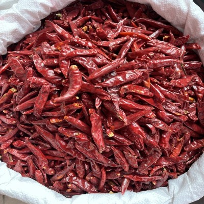 三樱椒朝天椒干红辣椒香辣500g袋装家用餐饮店火锅调味品辣椒干货图2