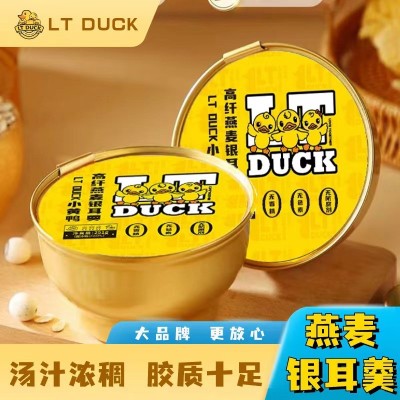 LT DUCK小黄鸭高纤燕麦银耳羹 莲子冰糖银耳 严选美味 开盖即食图2