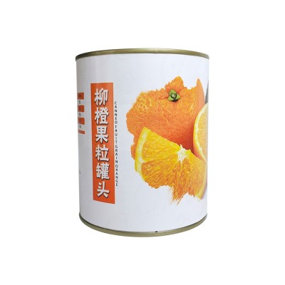双福柳橙果粒罐头850g/罐饮品饮料果粒橙新鲜水果奶茶原料图5