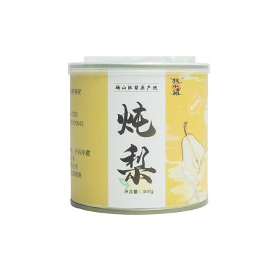 400g*6一整颗烤梨罐头礼盒装即食炖梨半成品砀山酥梨工厂 直播批发图5