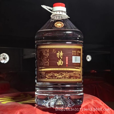 泸州五粮浓香型原产地 特曲酒 40多年的老窖池群原酒 散酒图3