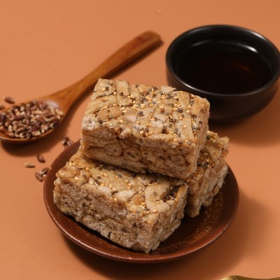 无添加蔗糖黑麦沙琪玛粗粮健康手工糕点传统美味零食休闲食品整箱图4