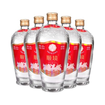 顺境一星42度浓香型白酒五粮酿造传统工艺单品整箱自饮聚会推荐酒
