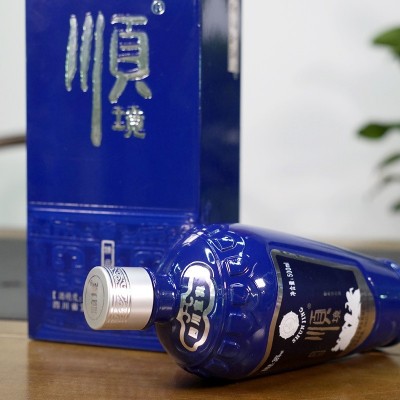 顺境精品酒篮瓶38度礼盒装浓香型白酒五粮酿造传统工艺图2