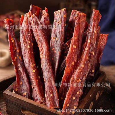 风干鸡肉干鸡胸肉干鸡肉条宿舍减低解馋卡脂耐嚼食品休闲小罐零食图1