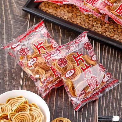 猫耳朵潮汕特产片片脆香酥脆膨胀油炸怀旧零食片片香休闲小吃批发图5