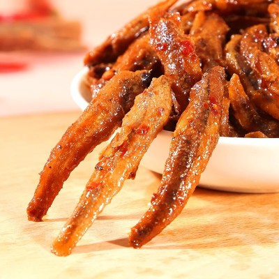 包邮劲仔小鱼干12克深海香辣麻辣糖醋卤香酱汁味休闲零食小吃批发图2