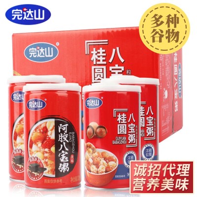 完达山桂圆阿胶八宝粥320g*6罐整箱礼盒装营养方便速食早餐粥厂家图2