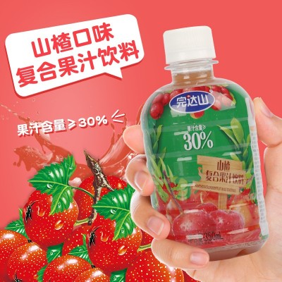 完达山复合果汁饮料山楂芒果水蜜桃350ml*6一件代发批发果汁饮料图2