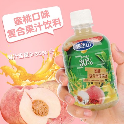 完达山复合果汁饮料山楂芒果水蜜桃350ml*6一件代发批发果汁饮料图4