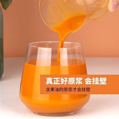 沙棘原浆250ml袋装 不加水含油纯沙棘汁 沙棘汁饮品小袋方便饮用图2
