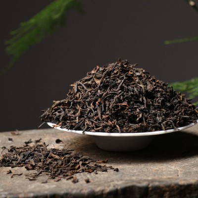 云南普洱茶散茶熟茶现货批发勐海古树散装茶叶特级宫廷普洱茶500g图2