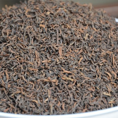 云南勐海宫廷普洱茶茶叶黑茶熟茶散装古树老茶小青柑袋泡茶原料图2