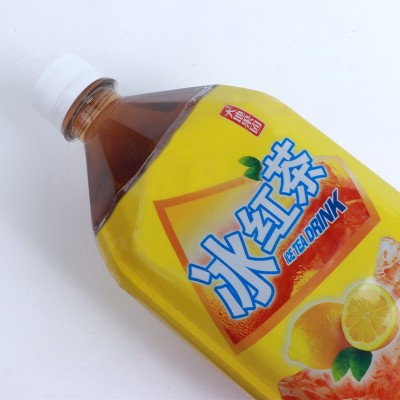 冰红茶柠檬味茶饮料办公室下午茶饮料厂家批发1L*12瓶整箱批发图3