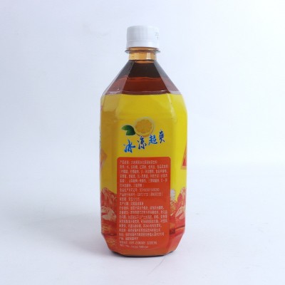 冰红茶柠檬味茶饮料办公室下午茶饮料厂家批发1L*12瓶整箱批发