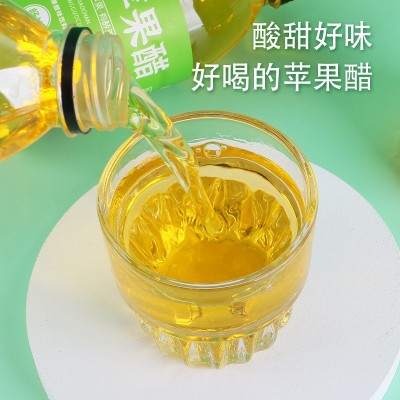 苹果醋果味饮料整箱350ml*6/24瓶装网红苹果味饮品果醋苹 果汁批发图2