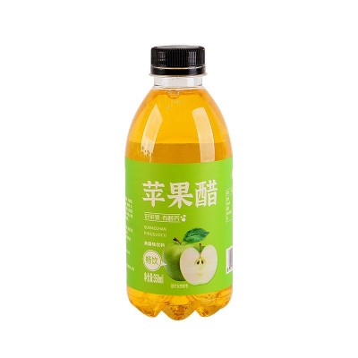 苹果醋果味饮料整箱350ml*6/24瓶装网红苹果味饮品果醋苹 果汁批发图4