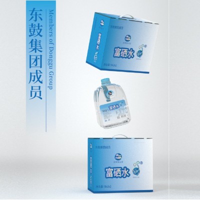 厂家直供希泉富硒水蓝色5L大桶装富硒矿泉水批发图2