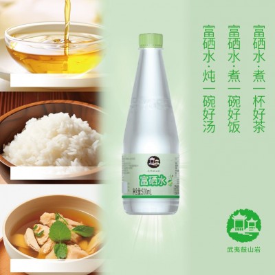 泉富硒水绿色500ml*20瓶富含微量硒元素水矿泉水整箱批发图2