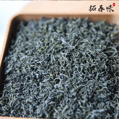 遂昌高山云雾绿茶谷雨前茶叶豆香口粮茶叶2024年新茶厂家批发散装图2