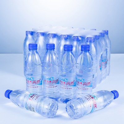 现货550ml大桶装矿泉水企业广告定制logo办公会议饮用纯净水批发图2