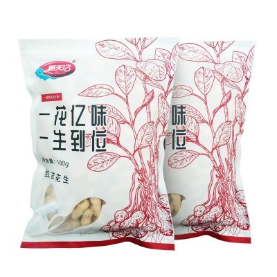 【一件代发】天亿花生正宗龙岩水煮蒜香咸干五香湿烤白晒花生图3