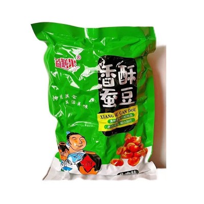 蚕豆兰花豆厂家现货批发 网红零食 香酥馋豆烤牛肉味多口味可选图3