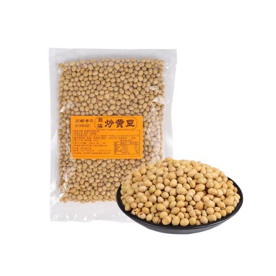 川好子食品 原味炒黄豆500g 烘炒类豆子休闲零食 实力工厂销售图4