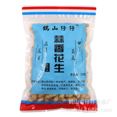 鹤山仔仔蒜香花生干果零食广东特产坚果炒货厂家批发30包350g图5