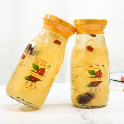 玉耳鲜炖银耳羹开盖即食198g*6瓶一箱低糖稠糯孕妇代餐早餐食品图3