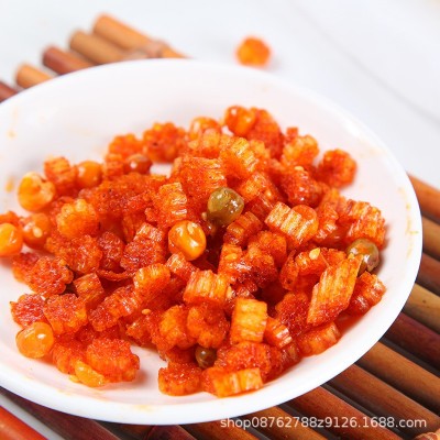 酒鬼青豆脆骨辣条整箱小面筋麻辣零食大批发摆地摊零食批发厂家图2