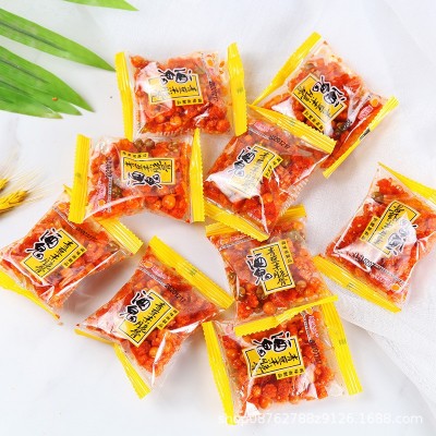 酒鬼青豆脆骨辣条整箱小面筋麻辣零食大批发摆地摊零食批发厂家图5