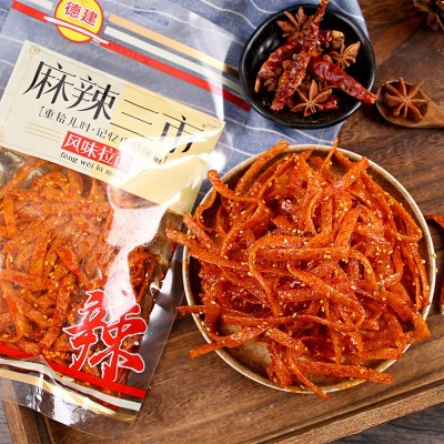 麻辣三市辣条106g袋装大辣片素羊排风味拉面干捞粉丝双辣棒通心棒图3