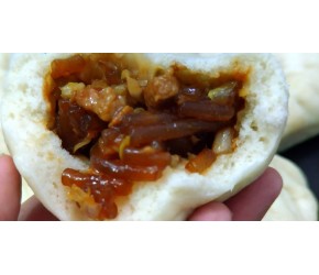 家常版酱肉包子，教你和面方法，做酱肉馅的技巧，皮薄馅更香