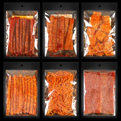 湖南辣条大包批货125g面筋辣片辣条批发麻辣零食批發零食辣条图2