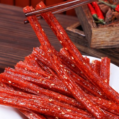 湖南辣条大包批货125g面筋辣片辣条批发麻辣零食批發零食辣条图5