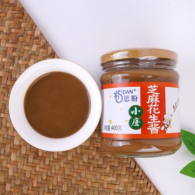 厂家供应400g二八酱 家用商用火锅凉皮蘸料酱 瓶装芝麻花生酱图2