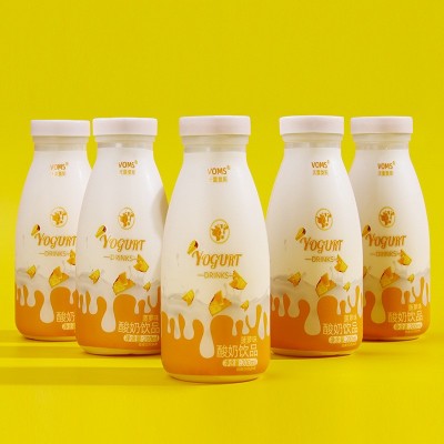 酸奶饮品早餐奶200ml*12瓶酸奶饮料整箱批发含乳饮料东致沃雷莫斯图3