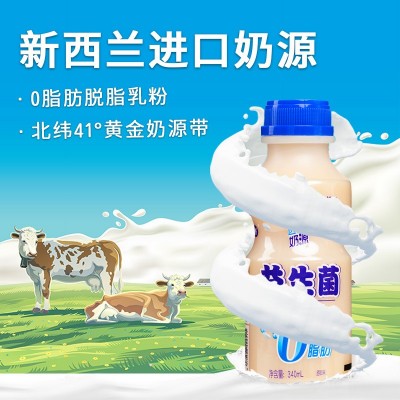 东致乳酸菌饮料原味益生菌饮品厂家直供早餐奶现货批发340ml*12图3