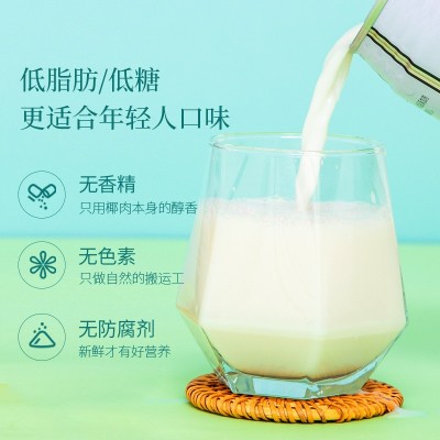 伊之伴椰小白968ml*6椰子汁植物蛋白奶批发鲜榨生榨椰汁罐装饮料图1