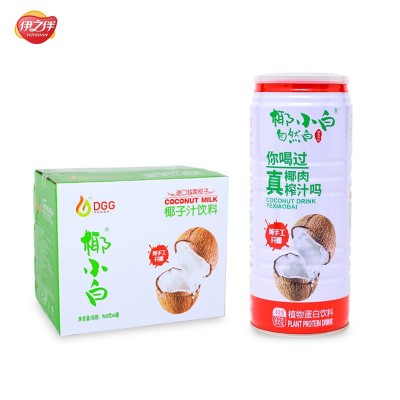 伊之伴椰小白968ml*6椰子汁植物蛋白奶批发鲜榨生榨椰汁罐装饮料图5