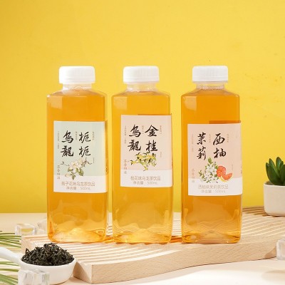 源头工厂定 制批发500ml金桂乌龙茶饮料代发栀栀西柚茉莉茶饮品图4