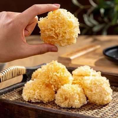精选深山椴木小银耳200克/包当季新货干货无硫农产品食用口感软糯图3
